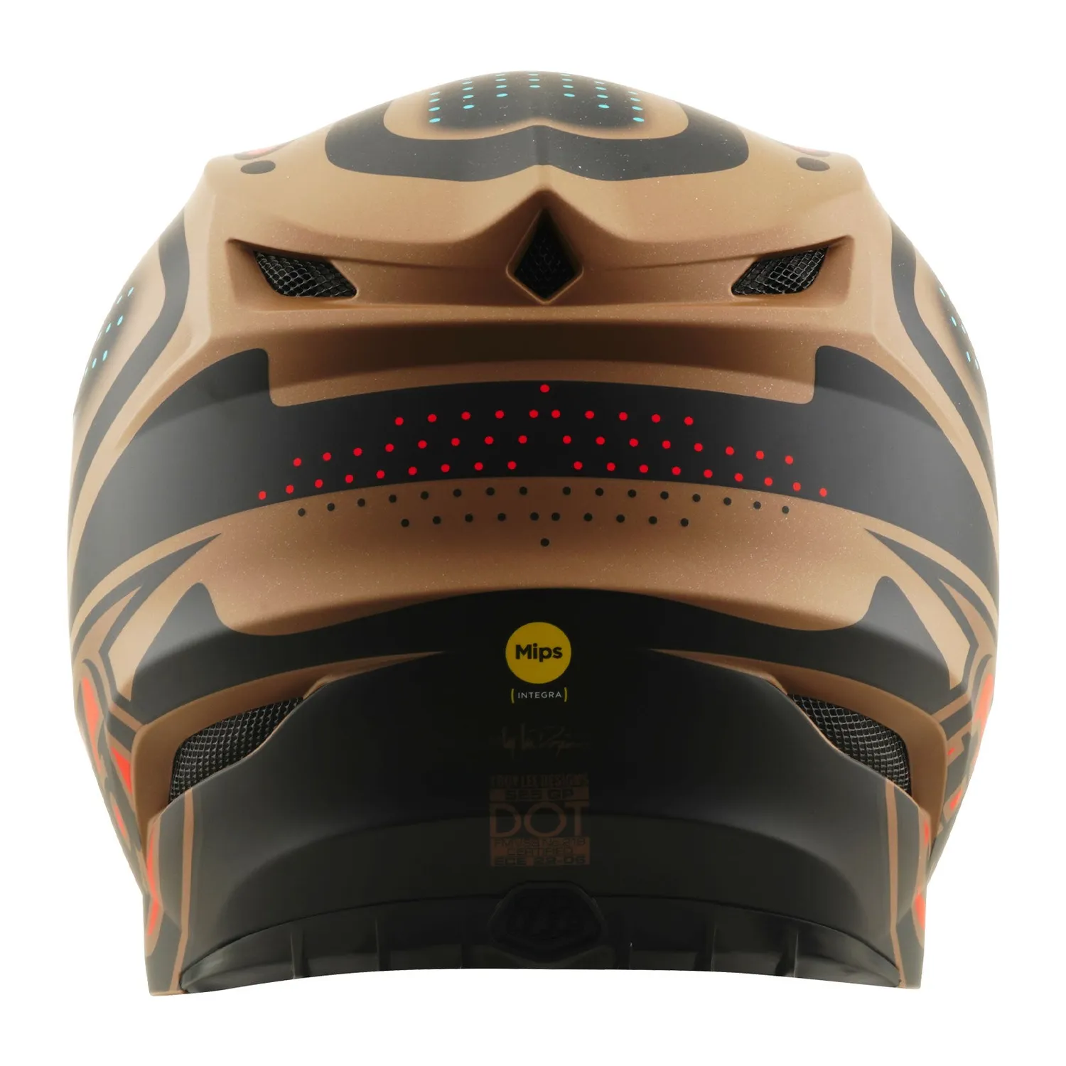 Troy Lee Designs SE5 Policarbonato casco cross Sienna MIPS