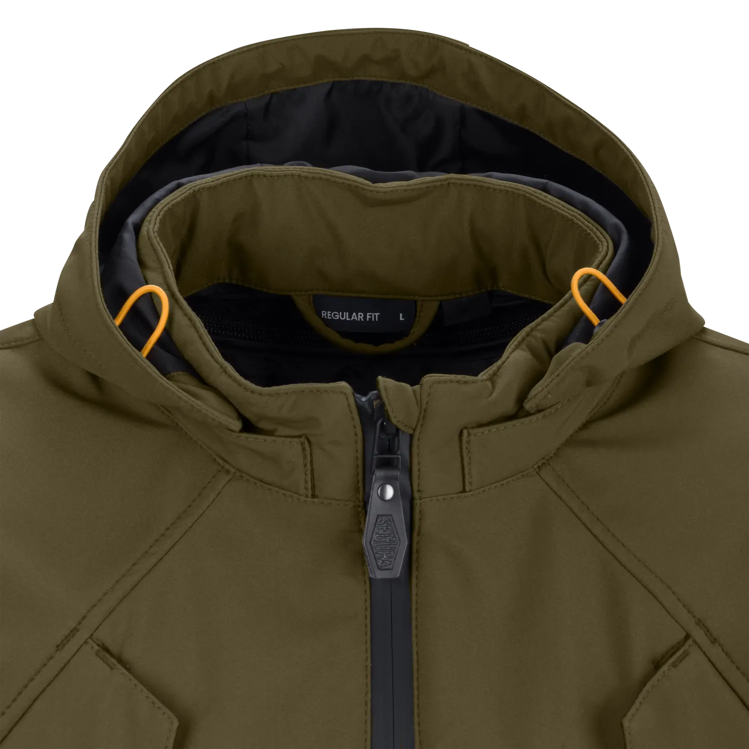 Segura Oswald giubbotto moto kaki softshell