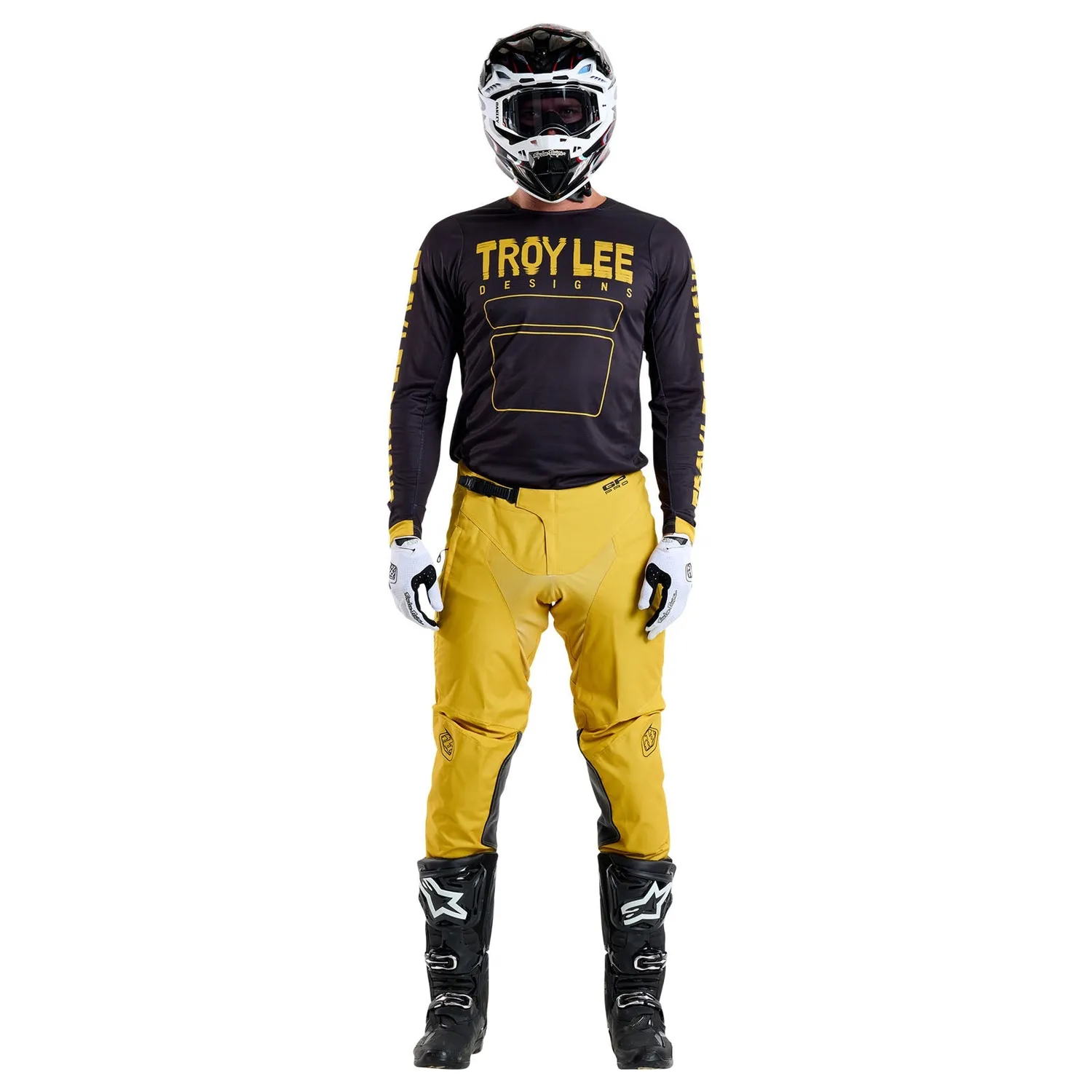 Troy Lee Designs GP Pro maglia moto Step Up Black