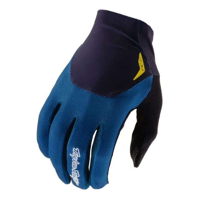 Troy Lee Designs Ace 2.0 guanti bici blu perforati