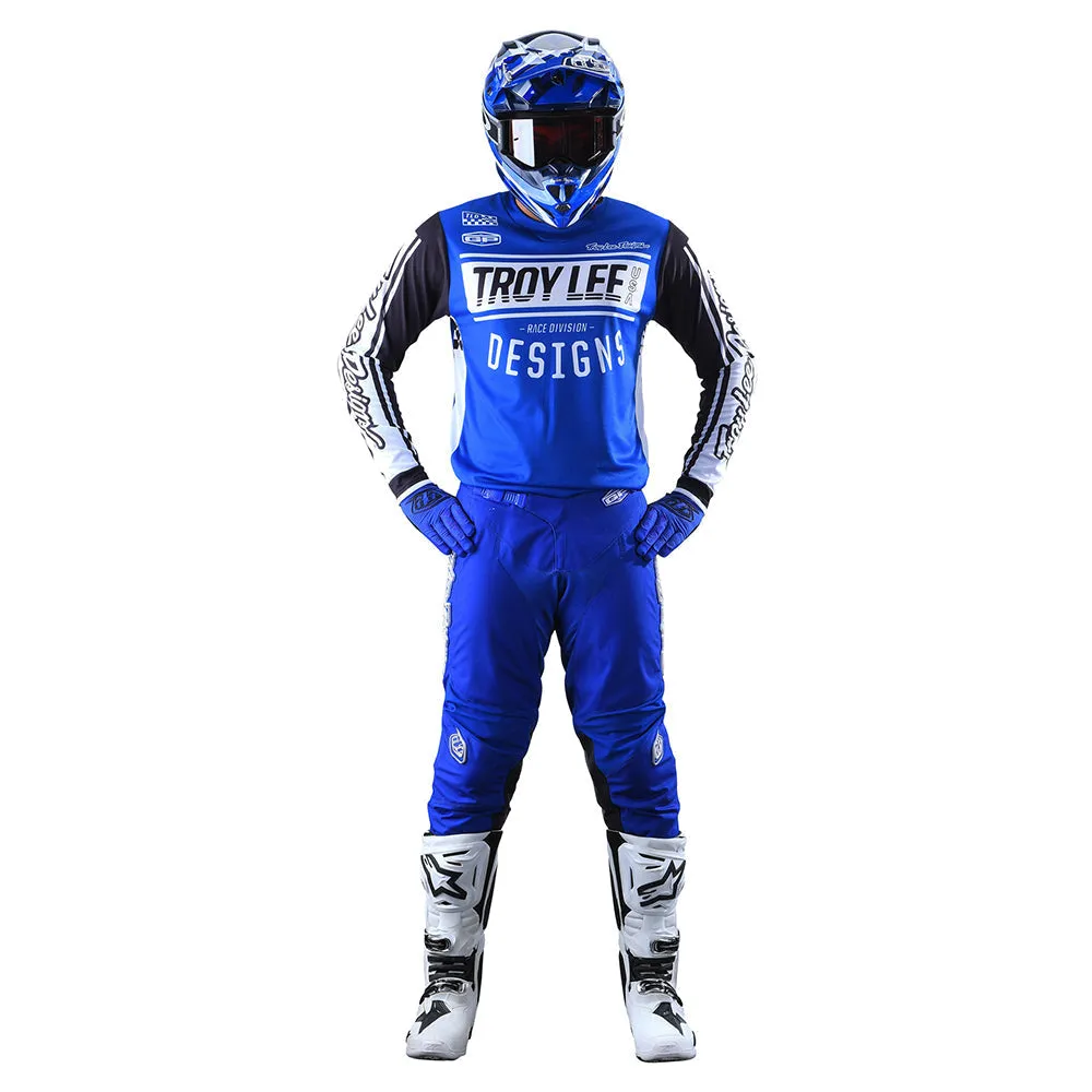 Troy Lee Designs GP Mono pantalone motocross blu