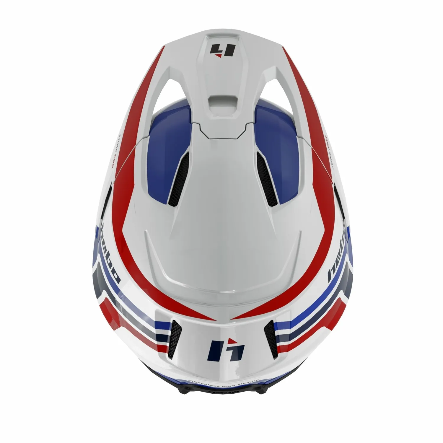 Hebo Zone Pro Classic casco bianco fibra