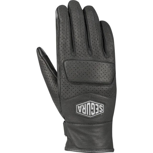Segura Lady Bogart guanti moto pelle donna nero