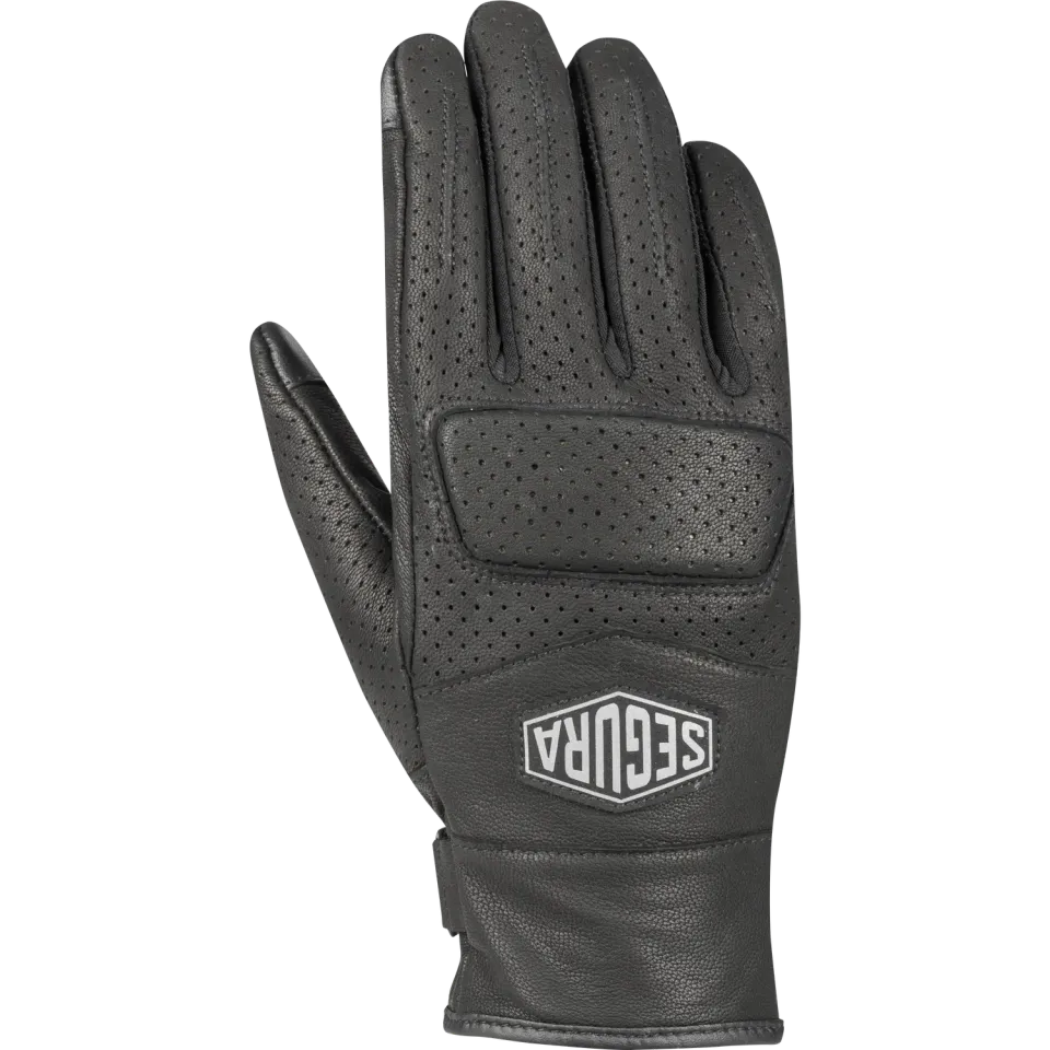 Segura Lady Bogart guanti moto pelle donna nero