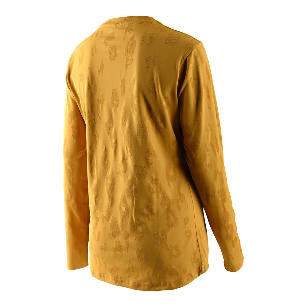Troy Lee Designs Lilium Jacquard maglia mtb Honey donna 4-way