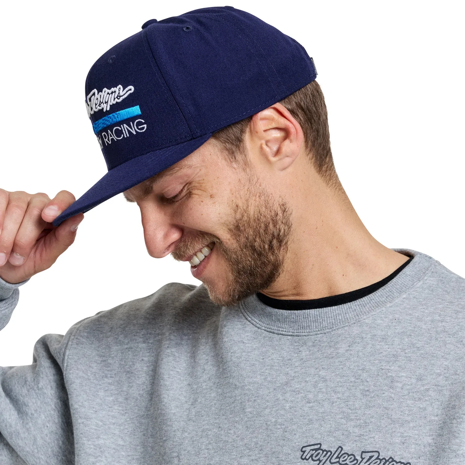 Troy Lee Designs Factory Racing cappellino snapback navy blue