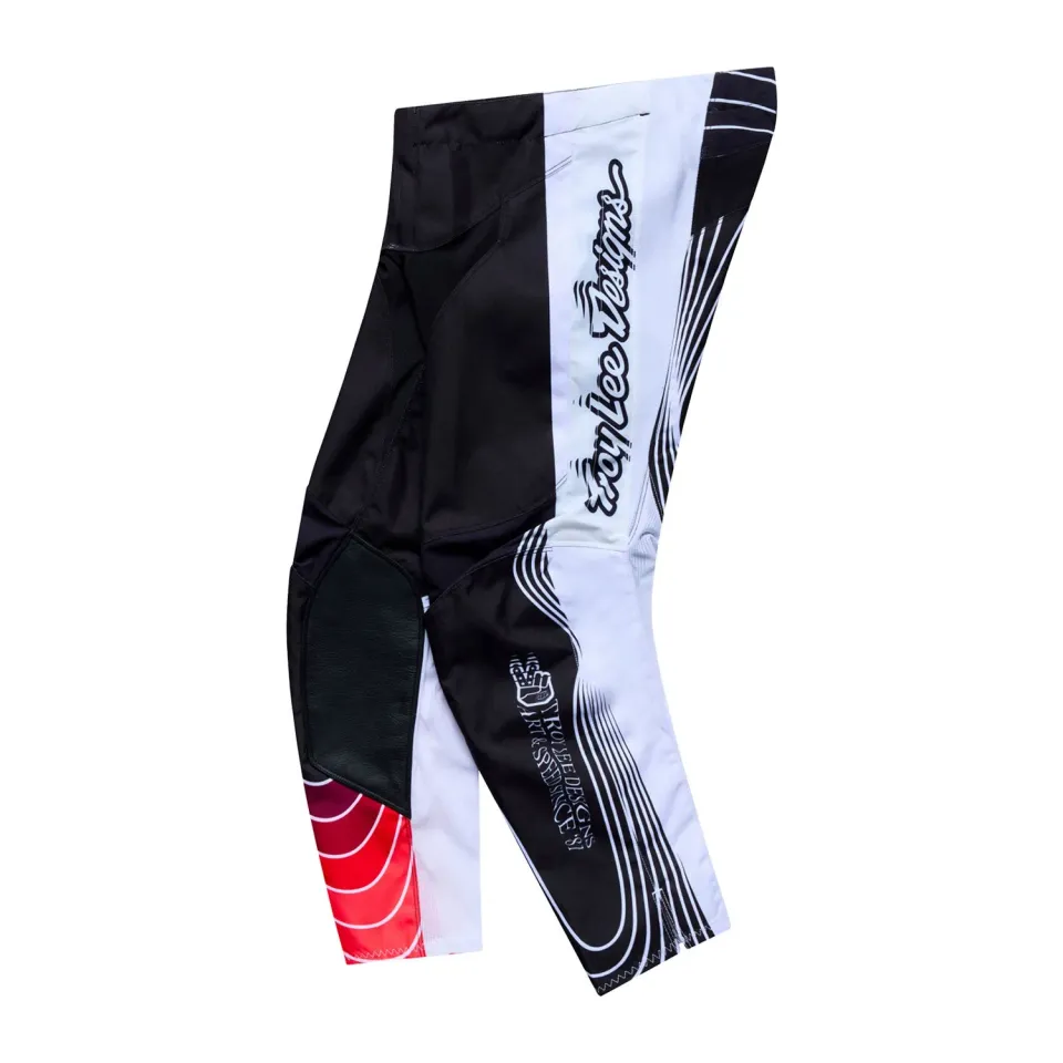 Troy Lee Designs GP Pro Stagger pantaloni nero rosso