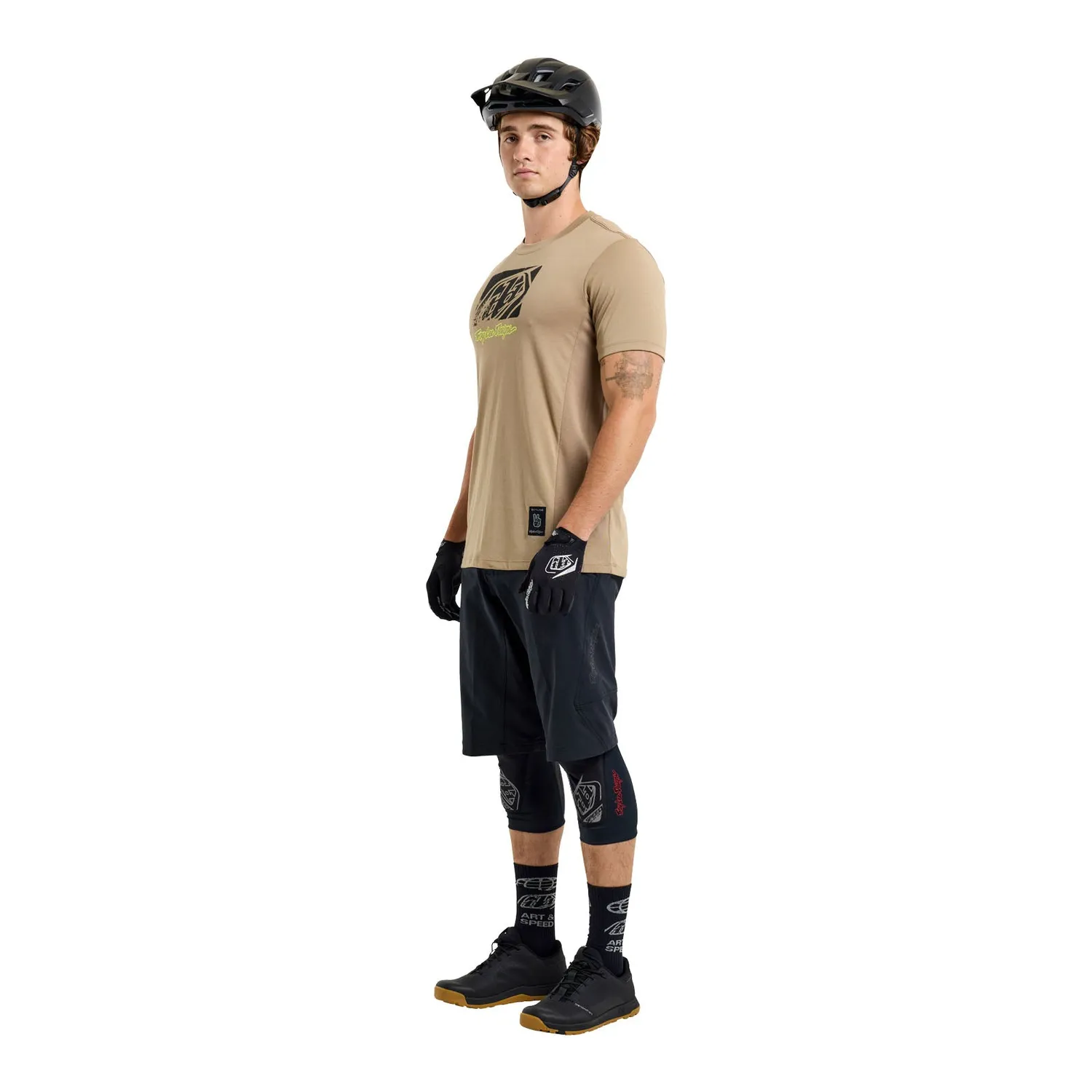 Troy Lee Designs Skyline Ride Tee maglia bici Timber traspirante