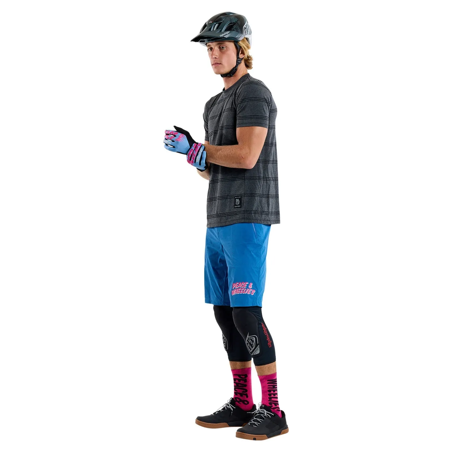 Troy Lee Designs Skyline Ride Tee maglia bici dark cloud