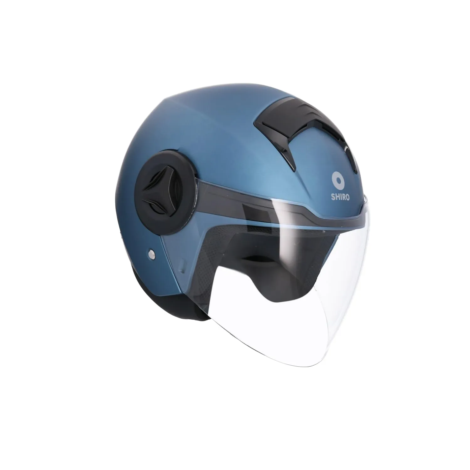 Bi Esse Jet Casco Open Blu Opaco Taglia S