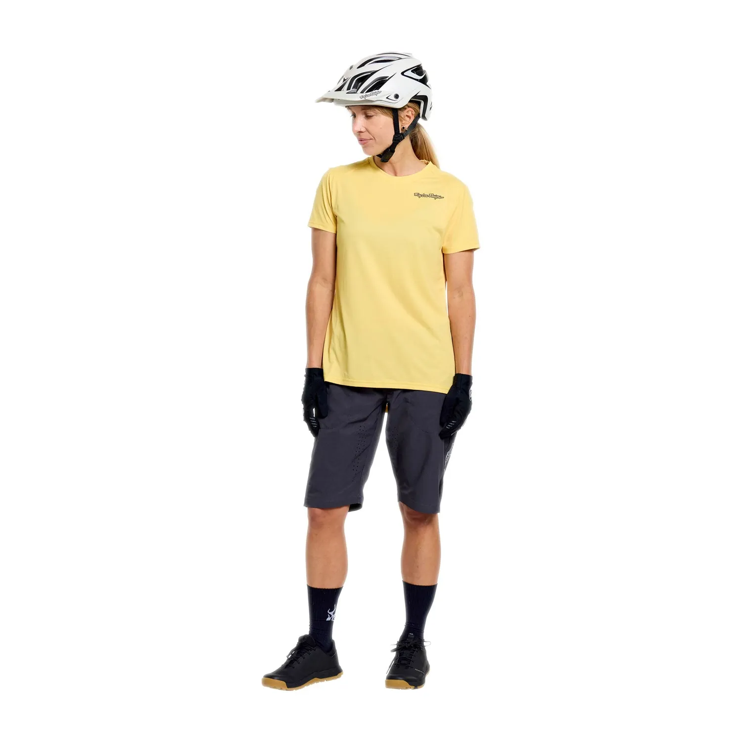 Troy Lee Designs Lilium Pro Mono maglia bici donna butter manica corta