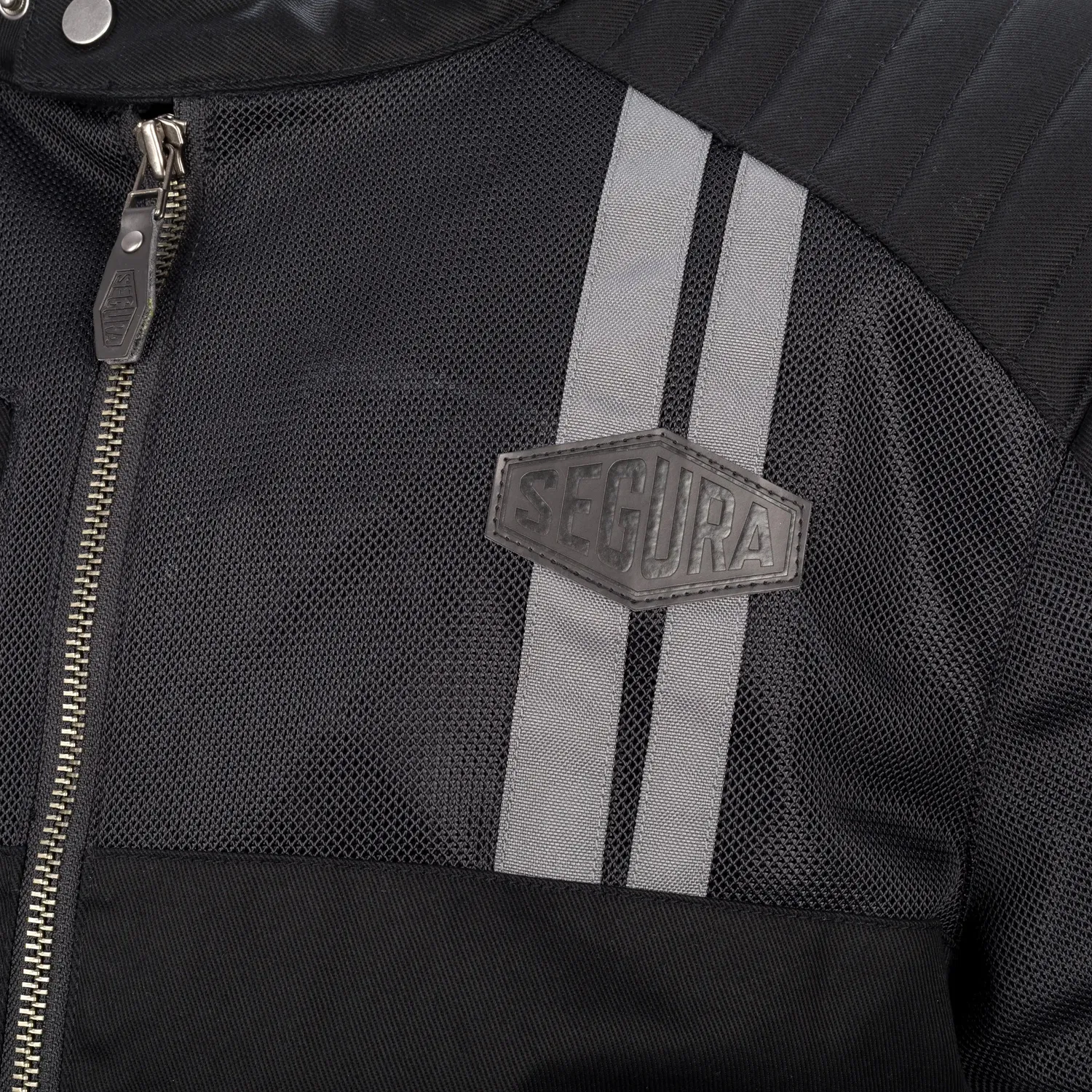 Segura Trevor giacca moto tessuto uomo nero 3 in 1