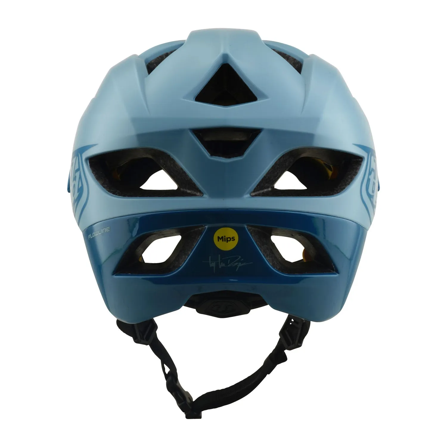 Troy Lee Designs Flowline Point casco bici dawn blue MIPS