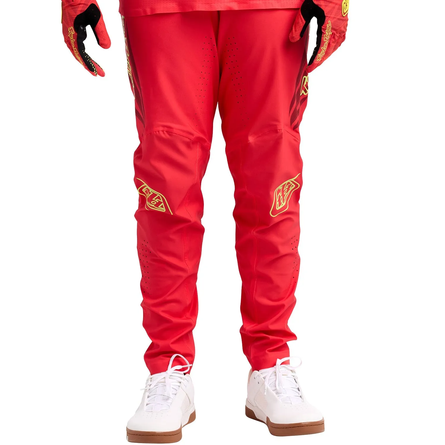 Troy Lee Designs Sprint Ultra Pantaloni MTB Ghostwing Infra Red DH