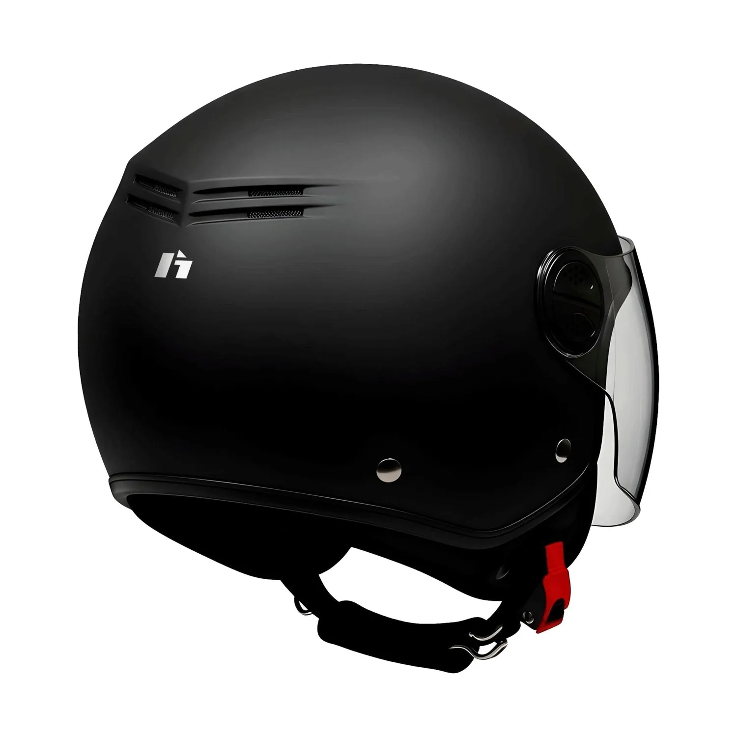 Hebo OF819 Street One casco jet nero opaco omologato