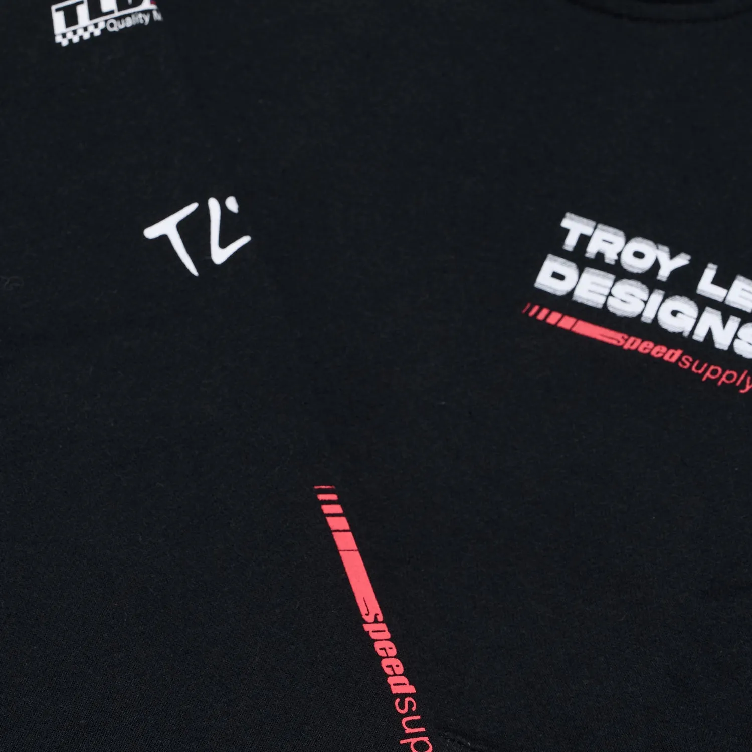 Troy Lee Designs Youth felpa pullover factory nero