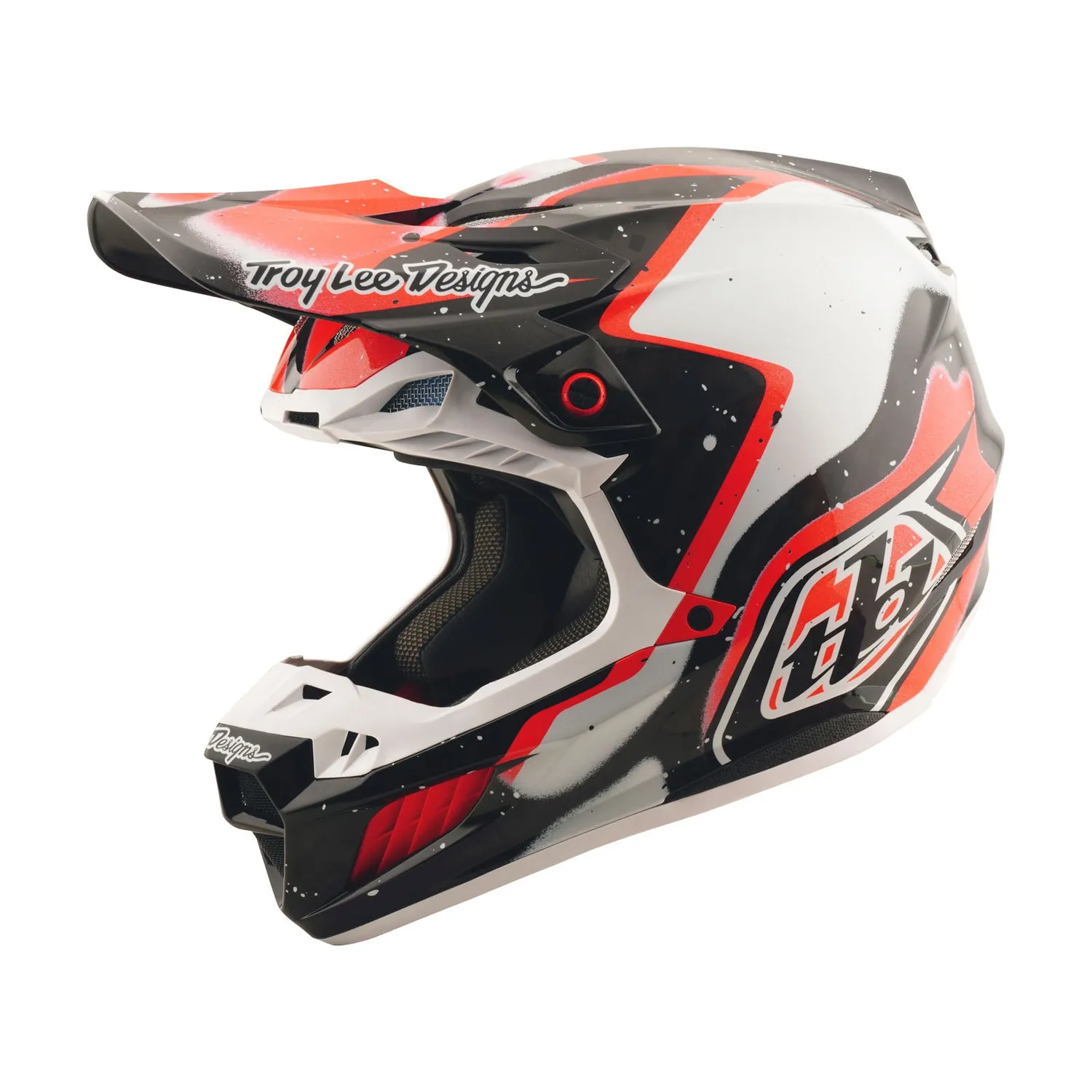 Troy Lee Designs SE5 Carbon casco Black Red MIPS