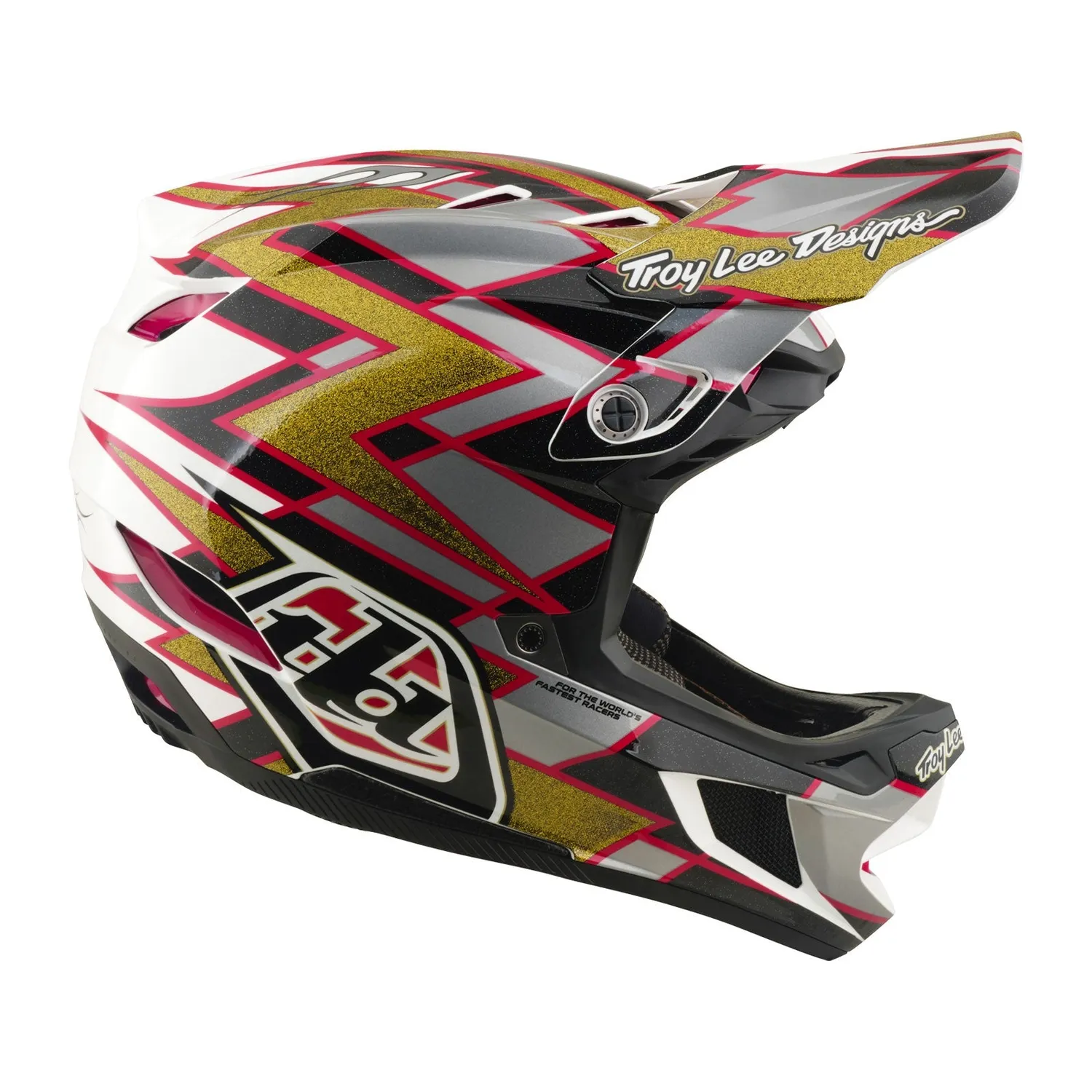 Troy Lee Designs D4 Composite MIPS casco integrale nero