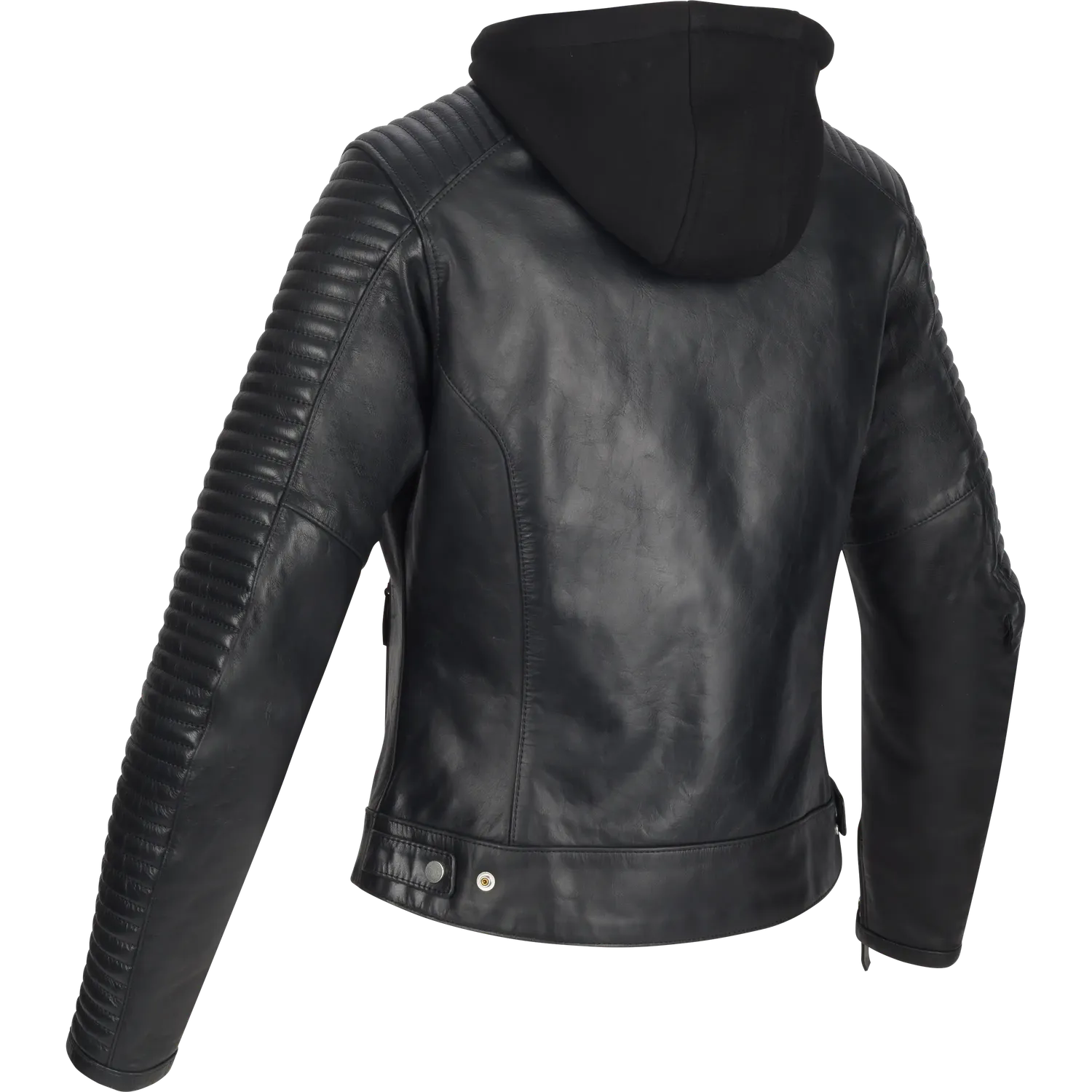 Segura Lady Dorian 2 giacca moto pelle donna nero cappuccio