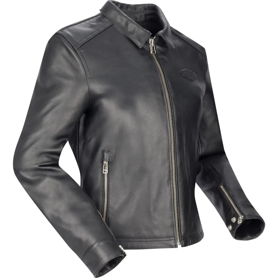 Segura Lady Bogart giubbotto moto pelle donna nero