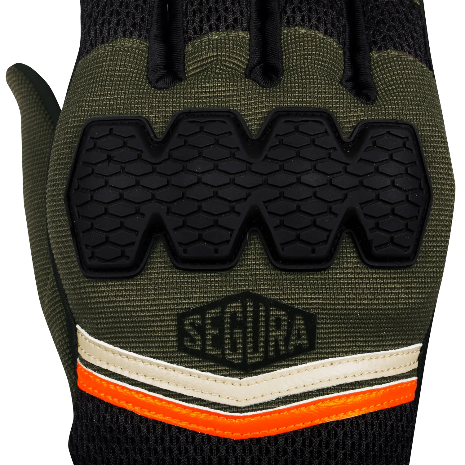 Segura Erwan guanti moto uomo kaki estivi touch