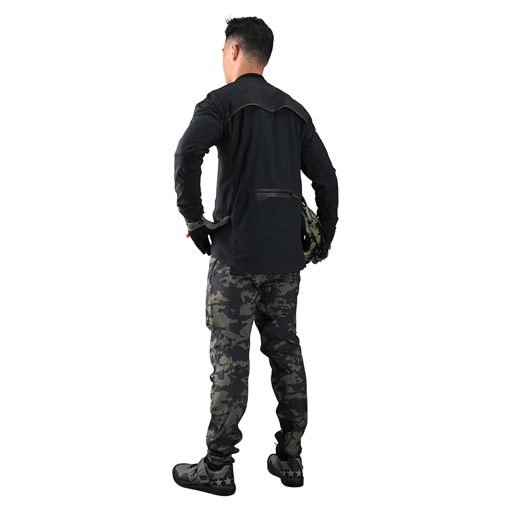 Troy Lee Designs Shuttle Jacket giacca bici nera antivento