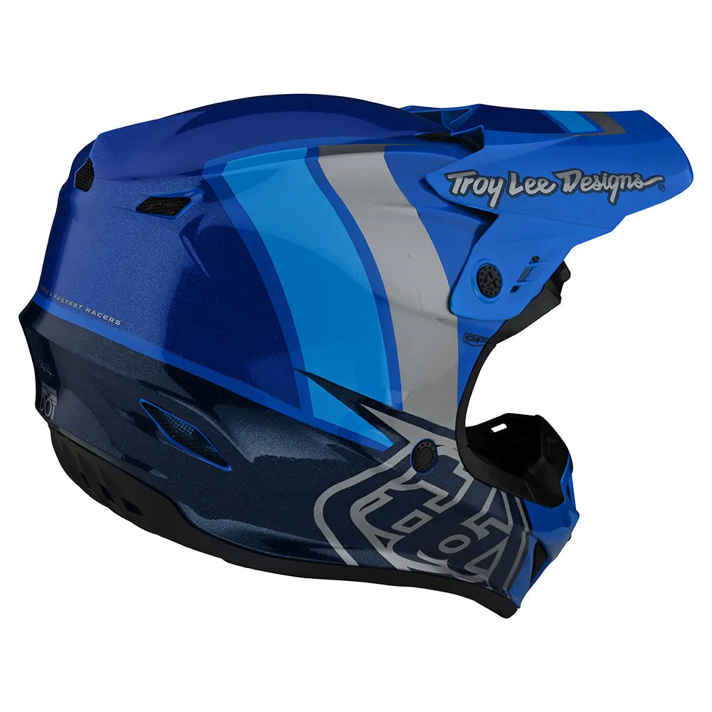 Troy Lee Designs GP Nova casco cross blu integrale