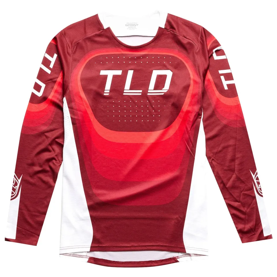 Troy Lee Designs Sprint Reverb Maglia Bici Race Red