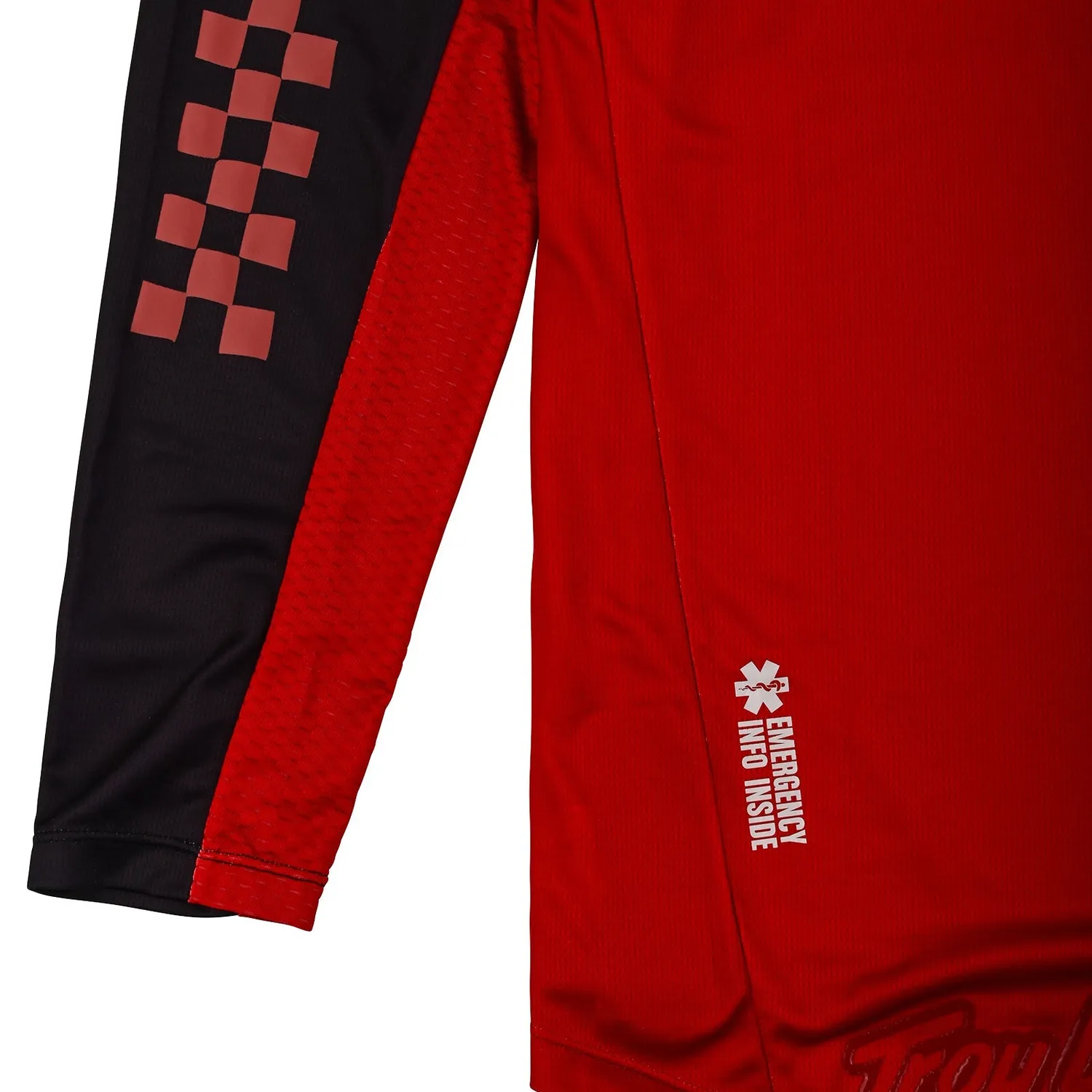 Troy Lee Designs Scout GP Big Lee maglia moto Black Burnt Orange mesh
