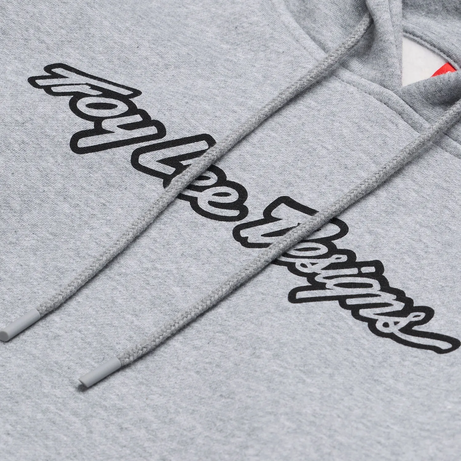 Troy Lee Designs Signature felpa cappuccio grigia uomo