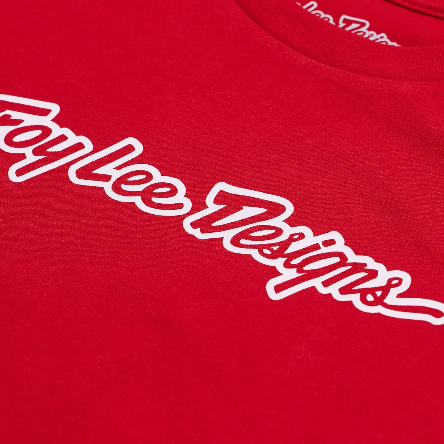 Troy Lee Designs Signature Team Red t-shirt bambino rossa