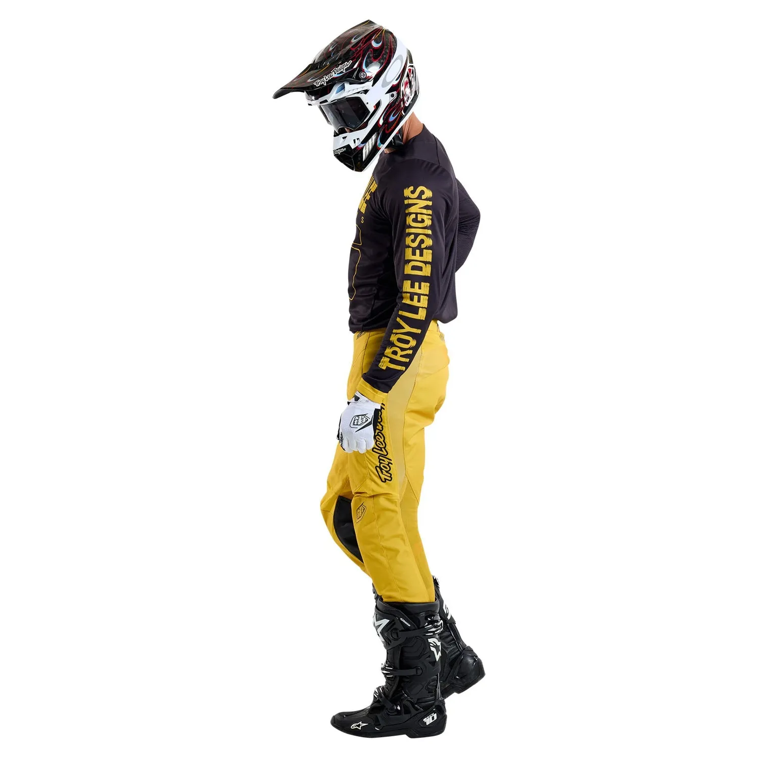 Troy Lee Designs GP Pro maglia moto Step Up Black