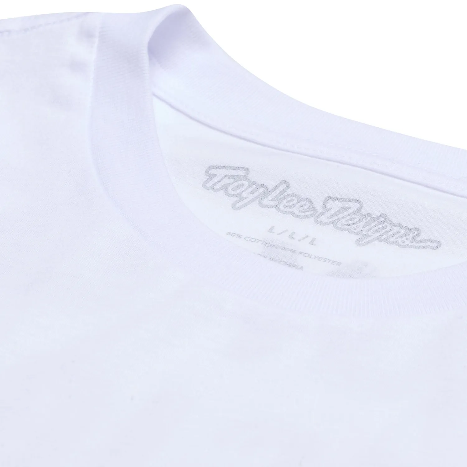 Troy Lee Designs Paint Shop T-Shirt Uomo Manica Corta White