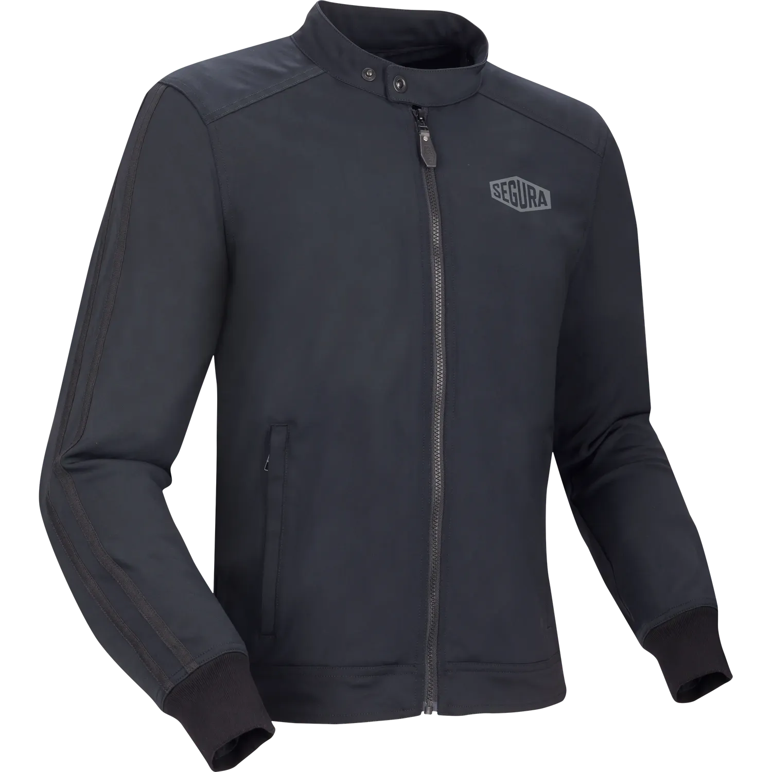 Segura Python giacca moto nera leggera