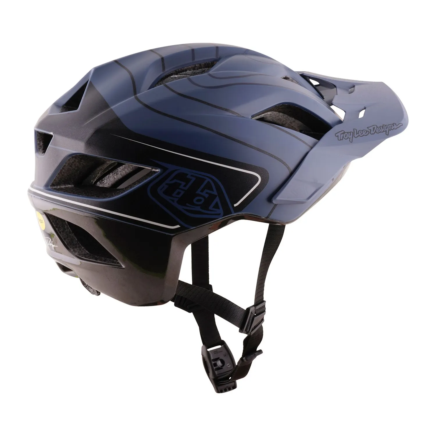 Troy Lee Designs Flowline SE casco bici Slate Charcoal MIPS