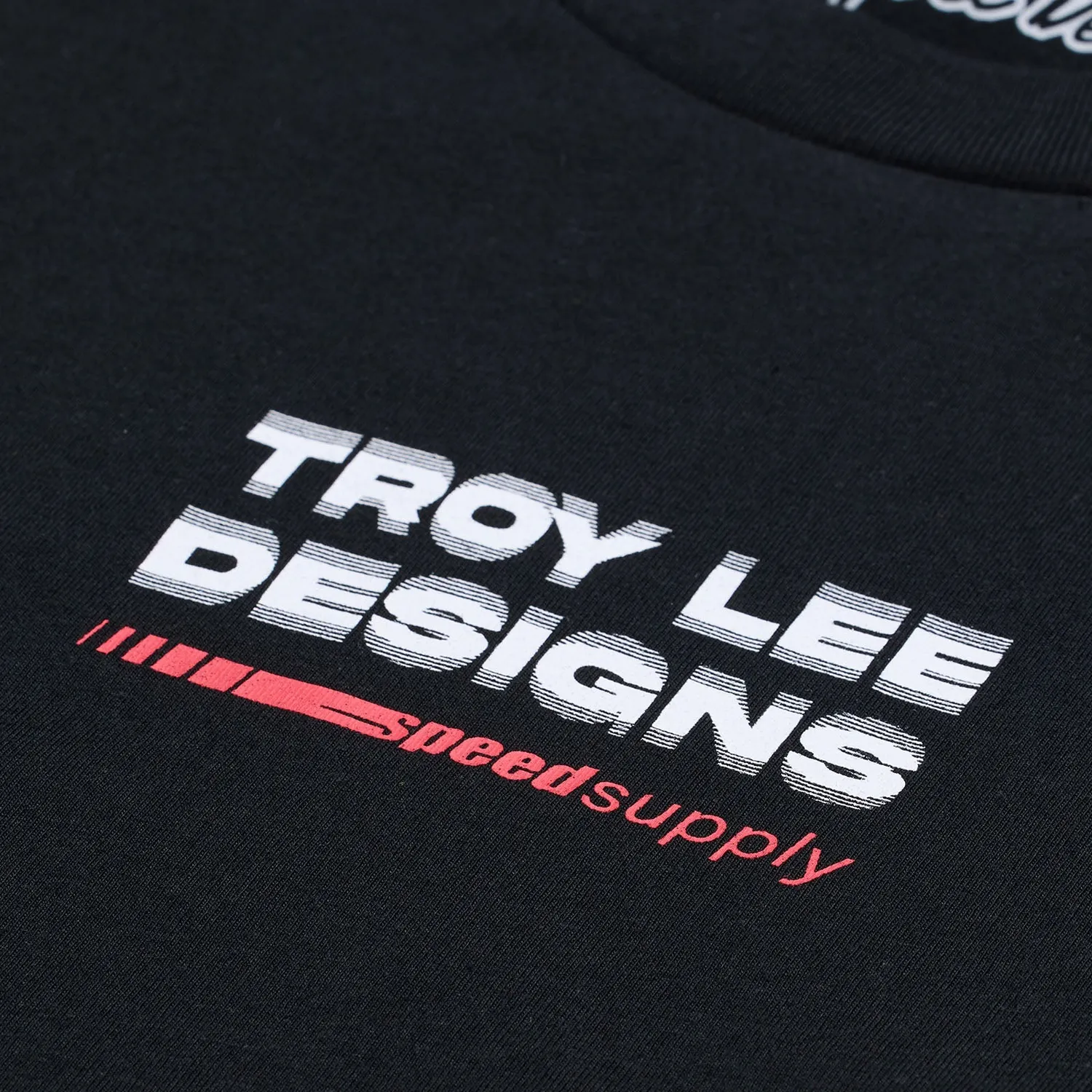 Troy Lee Designs Factory t-shirt manica lunga Nero