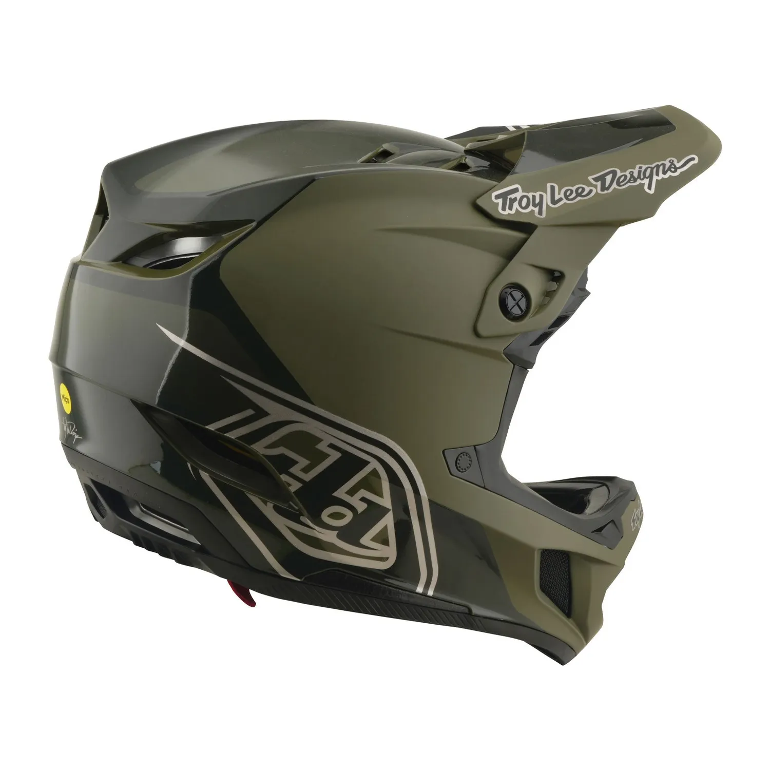 Troy Lee Designs D4 Shadow casco integrale Beetle MIPS