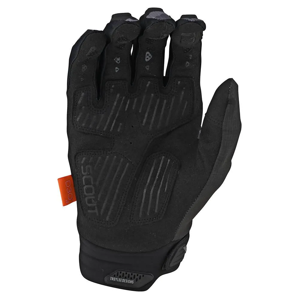 Troy Lee Designs Scout Gambit guanti off-road Camo Grey