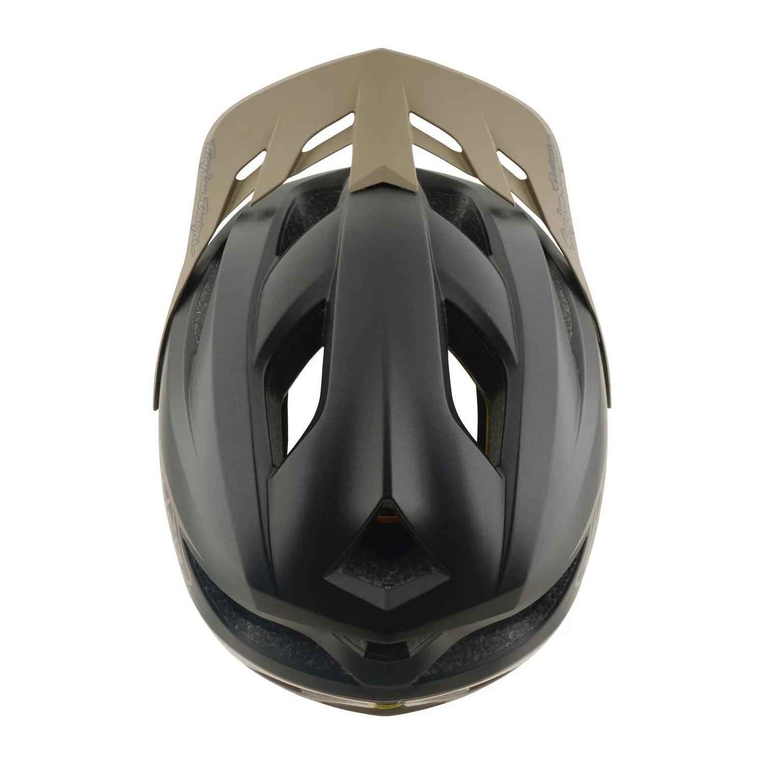 Troy Lee Designs Flowline Casco Bici Charcoal/Timber MIPS