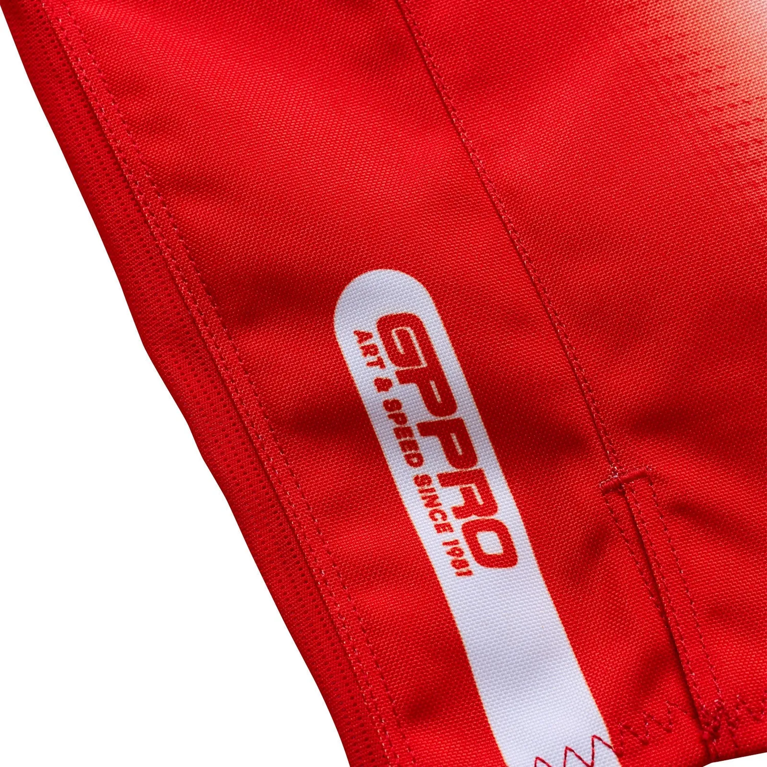 Troy Lee Designs GP Pro Imprint pantaloni moto blu arancio 32