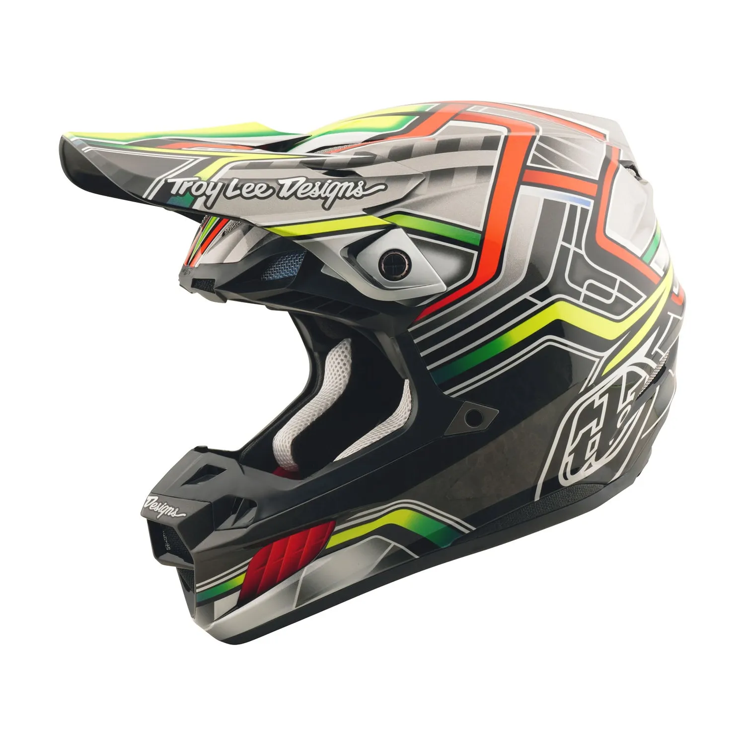 Troy Lee Designs SE5 Lowrider casco cross grigio
