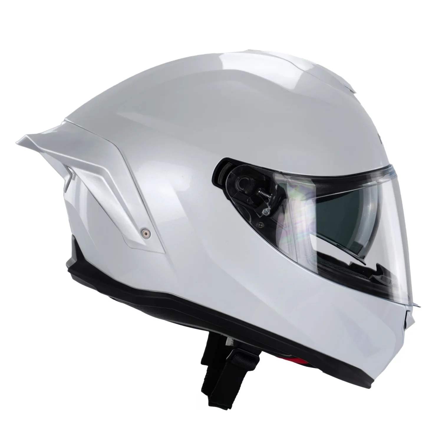 Hebo HC3321B casco integrale bianco visiera solare