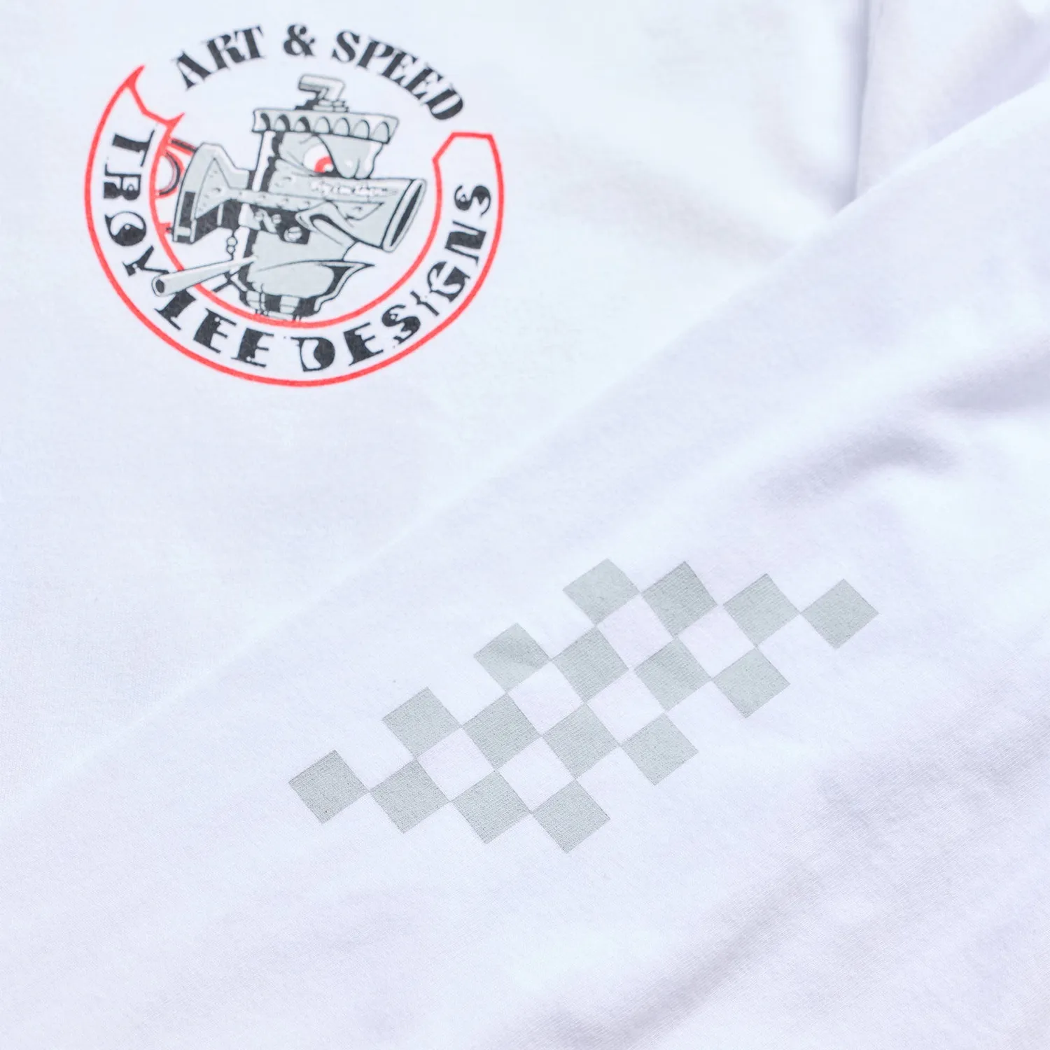 Troy Lee Designs Carb Club t-shirt manica lunga White
