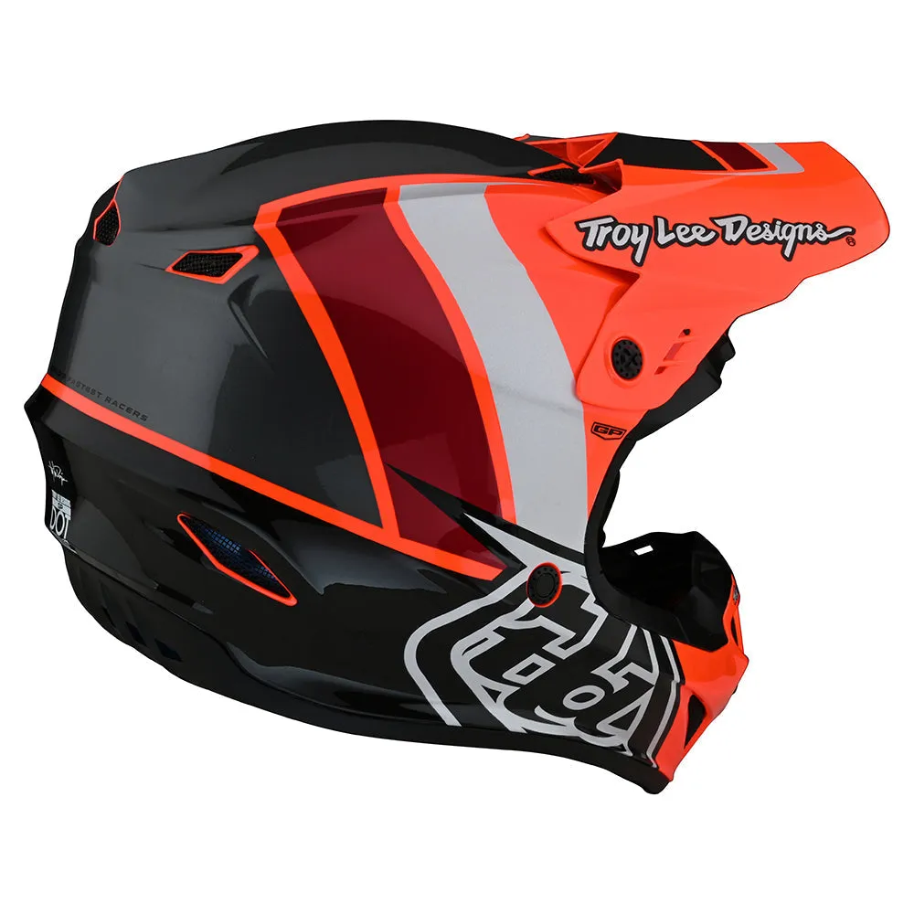 Troy Lee Designs GP Nova casco cross Glo Orange