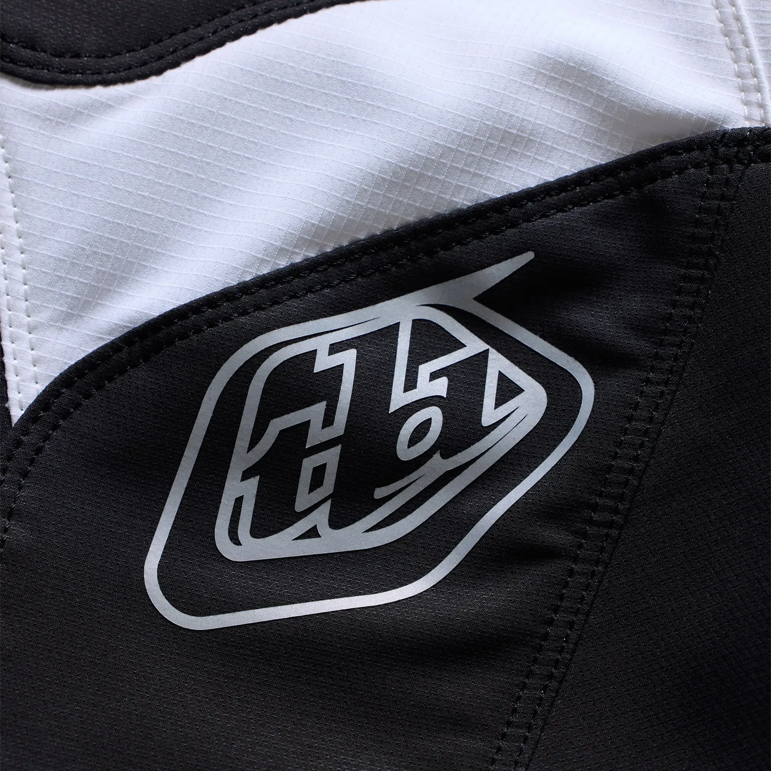 Troy Lee Designs SE Pro Salvo pantaloni moto bimbo nero bianco