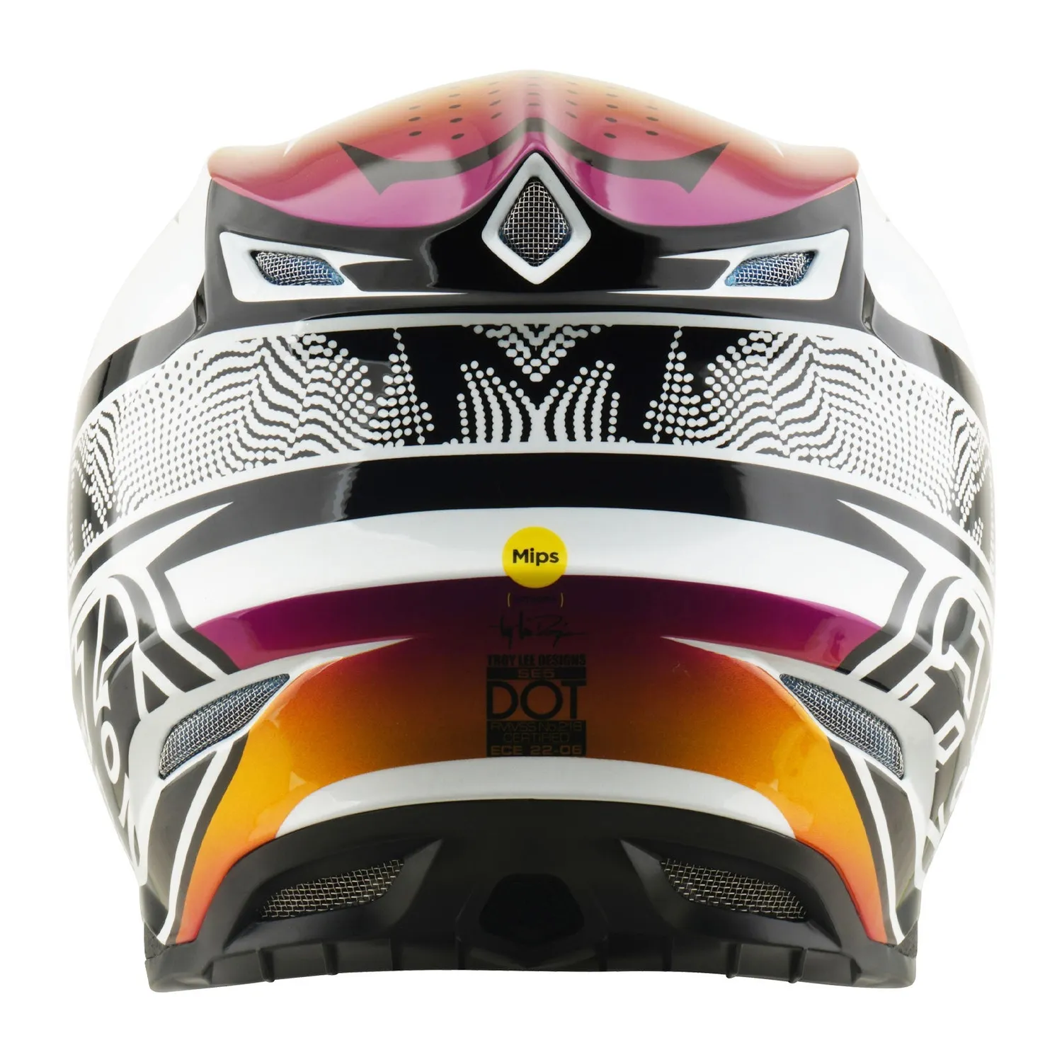 Troy Lee Designs SE5 Composite casco cross Black MIPS
