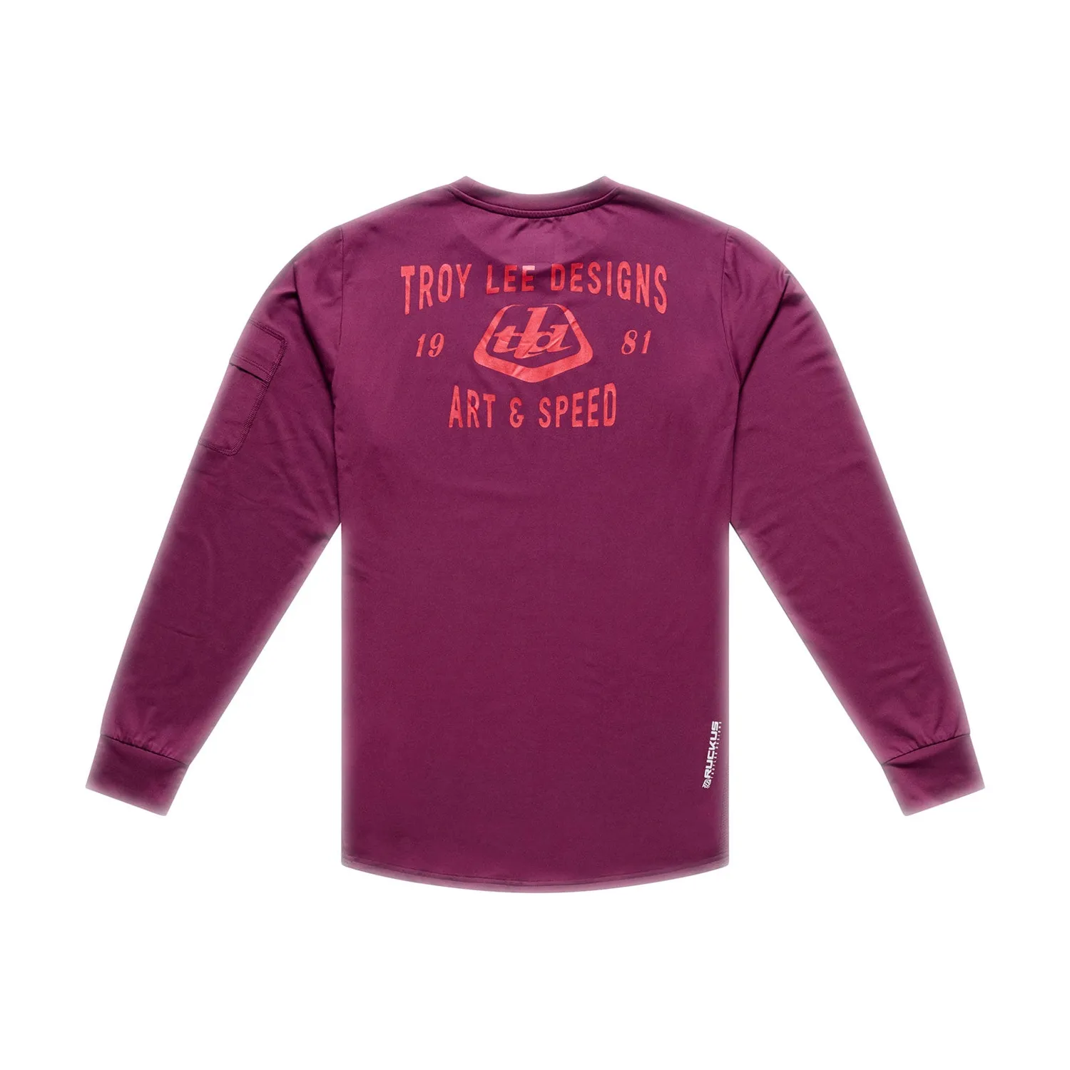Troy Lee Designs Ruckus Ride maglia bici sangria manica lunga