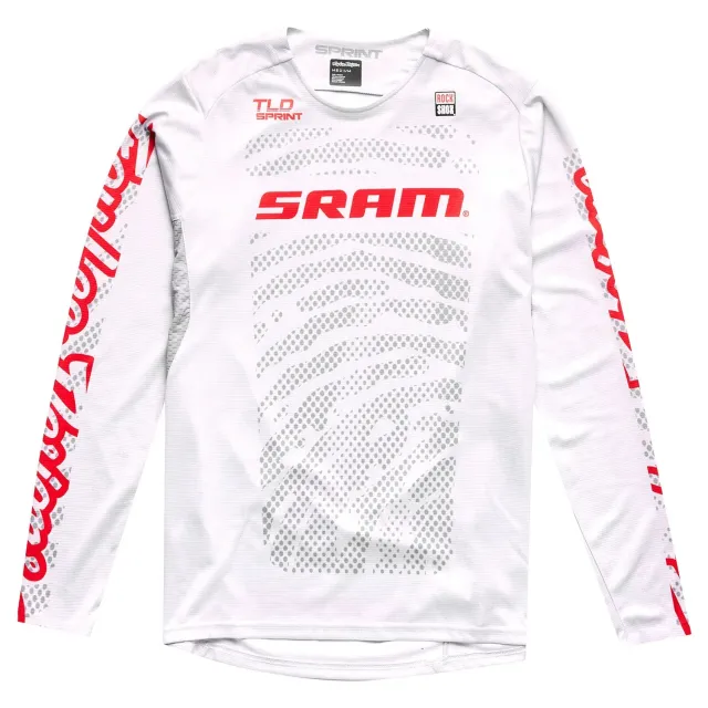 Troy Lee Designs Sprint Maglia Bici SRAM Shifted Cement Leggera