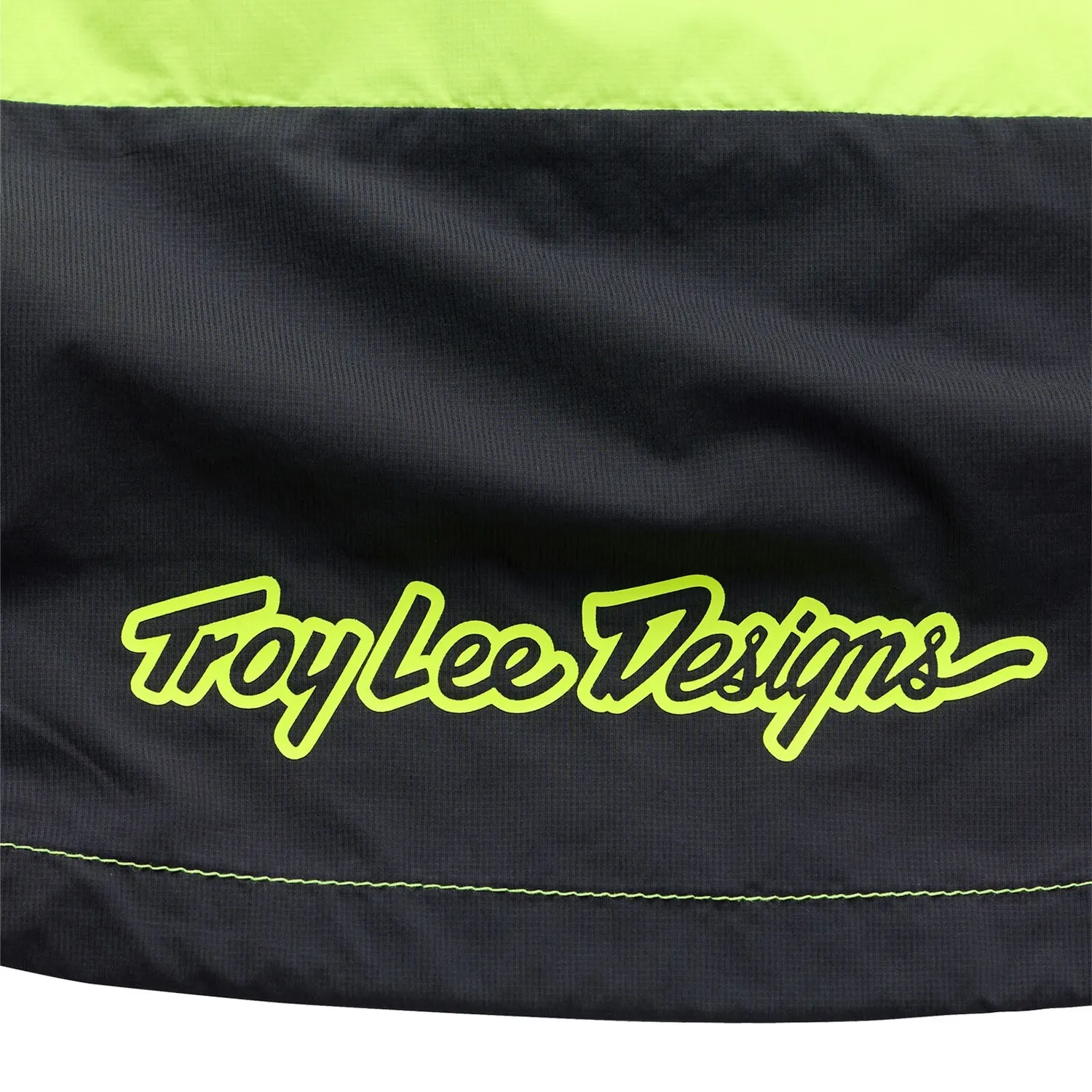 Troy Lee Designs Drift Mono giacca bici antivento giallo impacchettabile