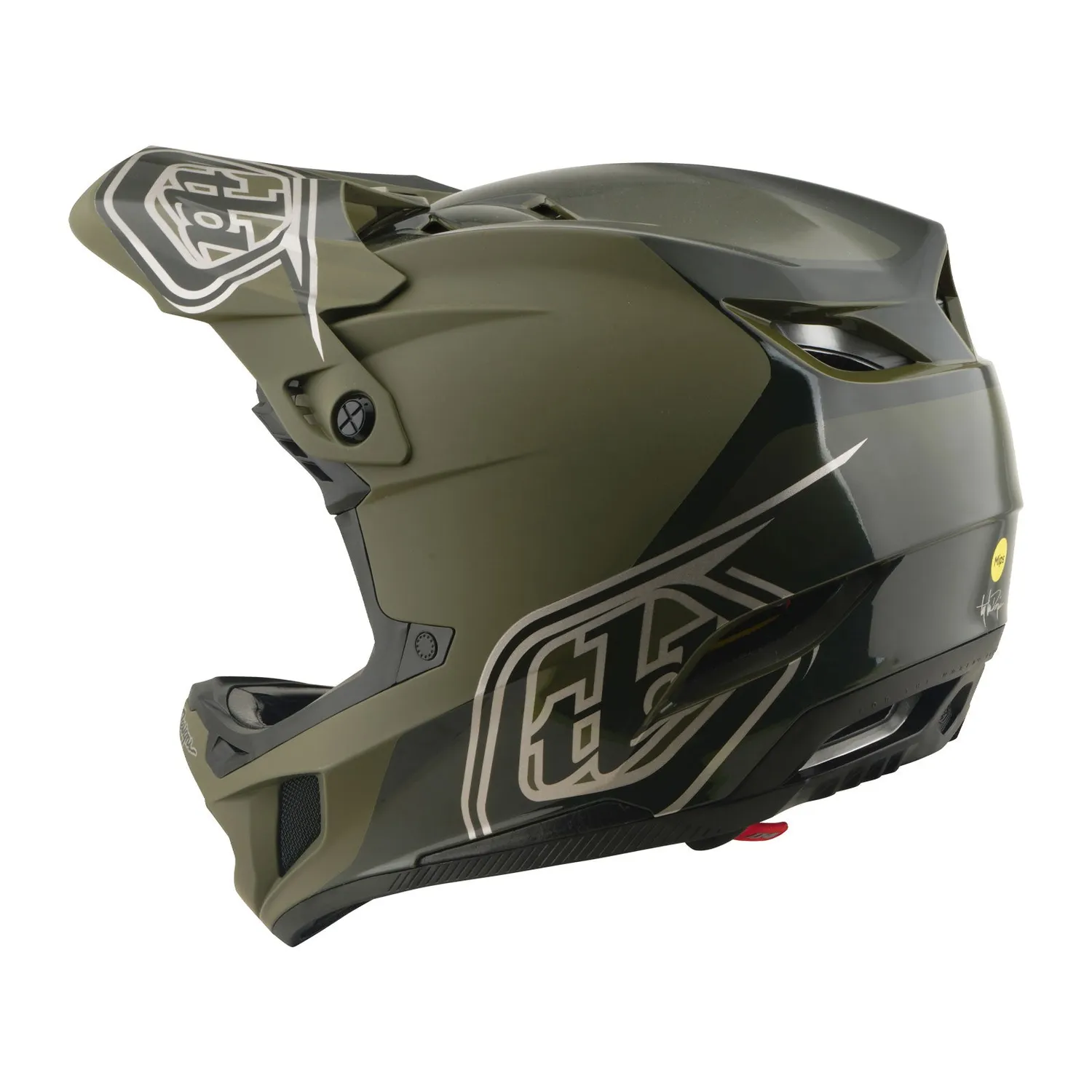 Troy Lee Designs D4 Shadow casco integrale Beetle MIPS